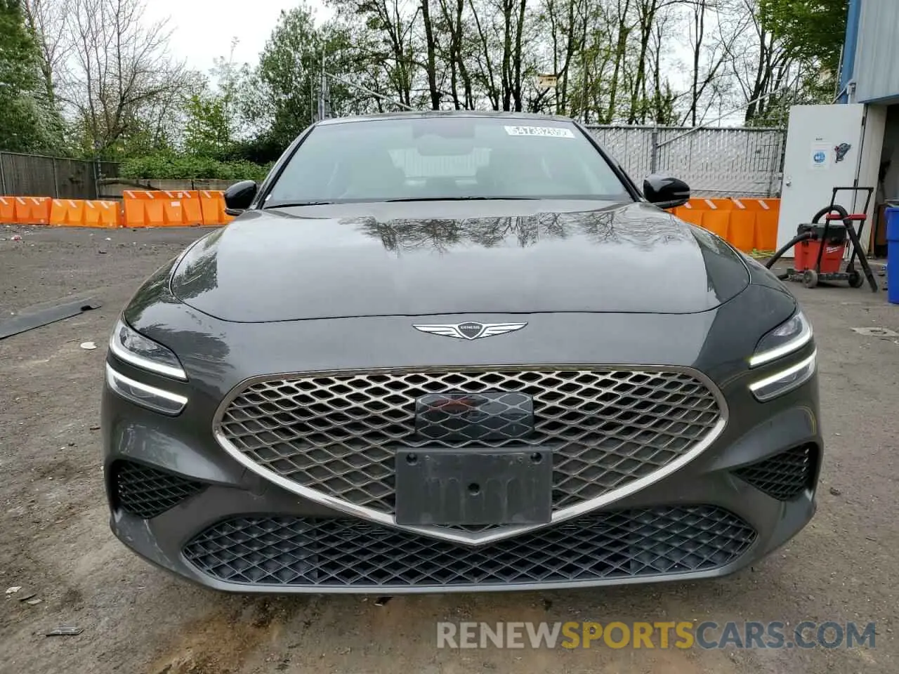 5 Photograph of a damaged car KMTG34SC9SU153624 GENESIS G70 BASE 2025