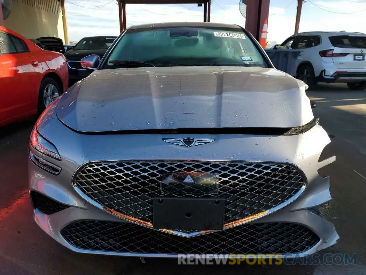 5 Photograph of a damaged car KMTG34SC9SU154000 GENESIS G70 BASE 2025