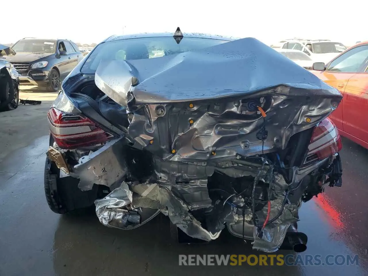 6 Photograph of a damaged car KMTG34SC9SU154000 GENESIS G70 BASE 2025