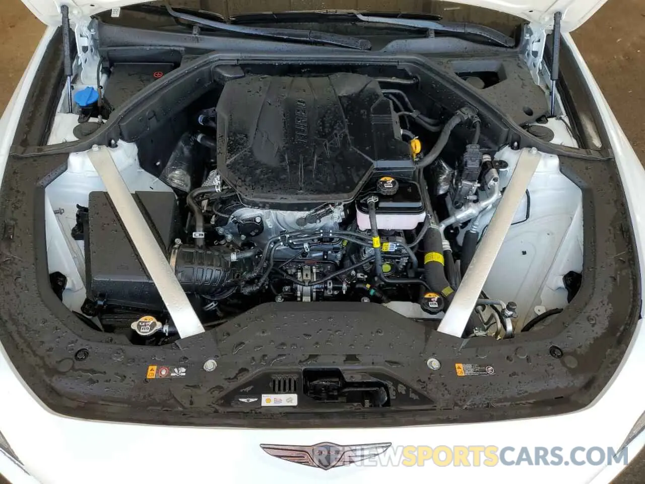 11 Photograph of a damaged car KMTG34SC9SU155485 GENESIS G70 BASE 2025