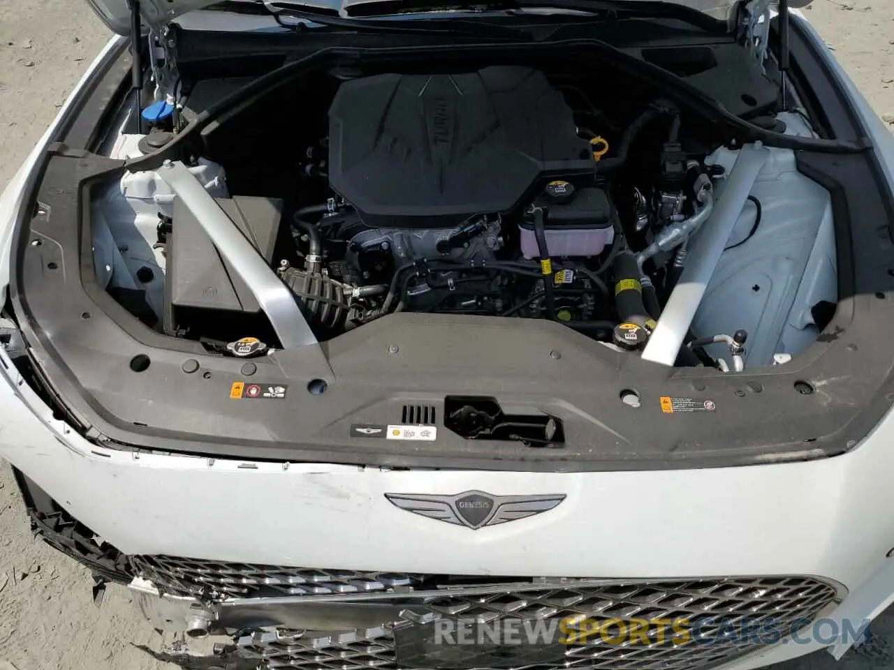 11 Photograph of a damaged car KMTG34SC9SU156684 GENESIS G70 BASE 2025