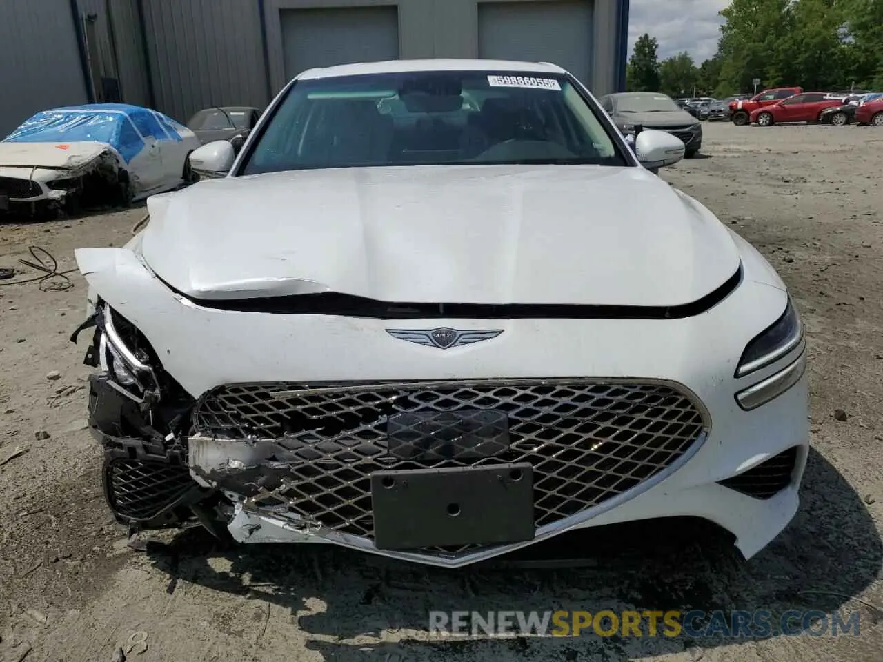 5 Photograph of a damaged car KMTG34SC9SU156684 GENESIS G70 BASE 2025