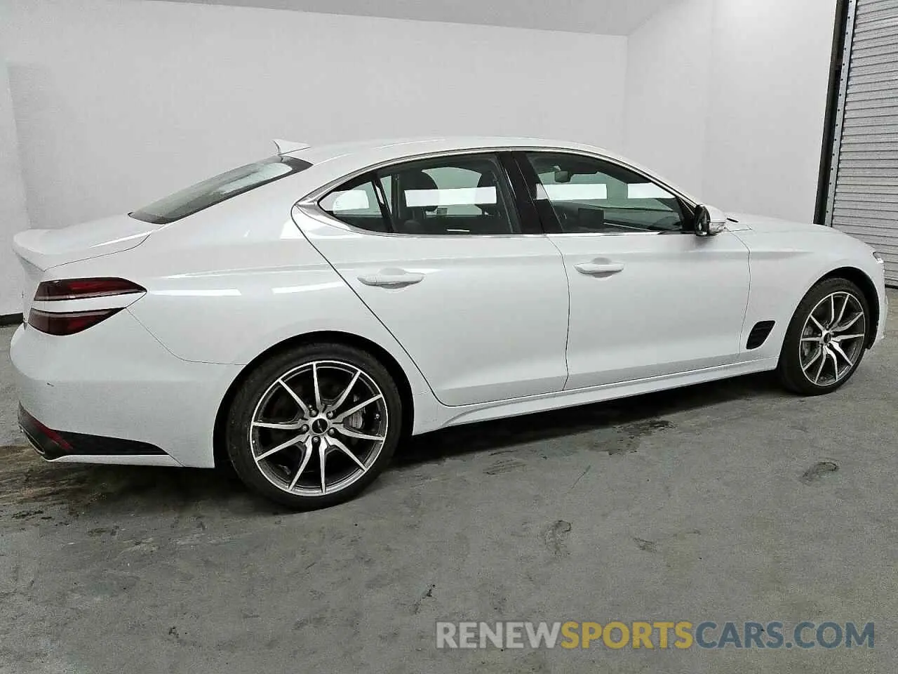 3 Photograph of a damaged car KMTG34SCXSU152000 GENESIS G70 BASE 2025