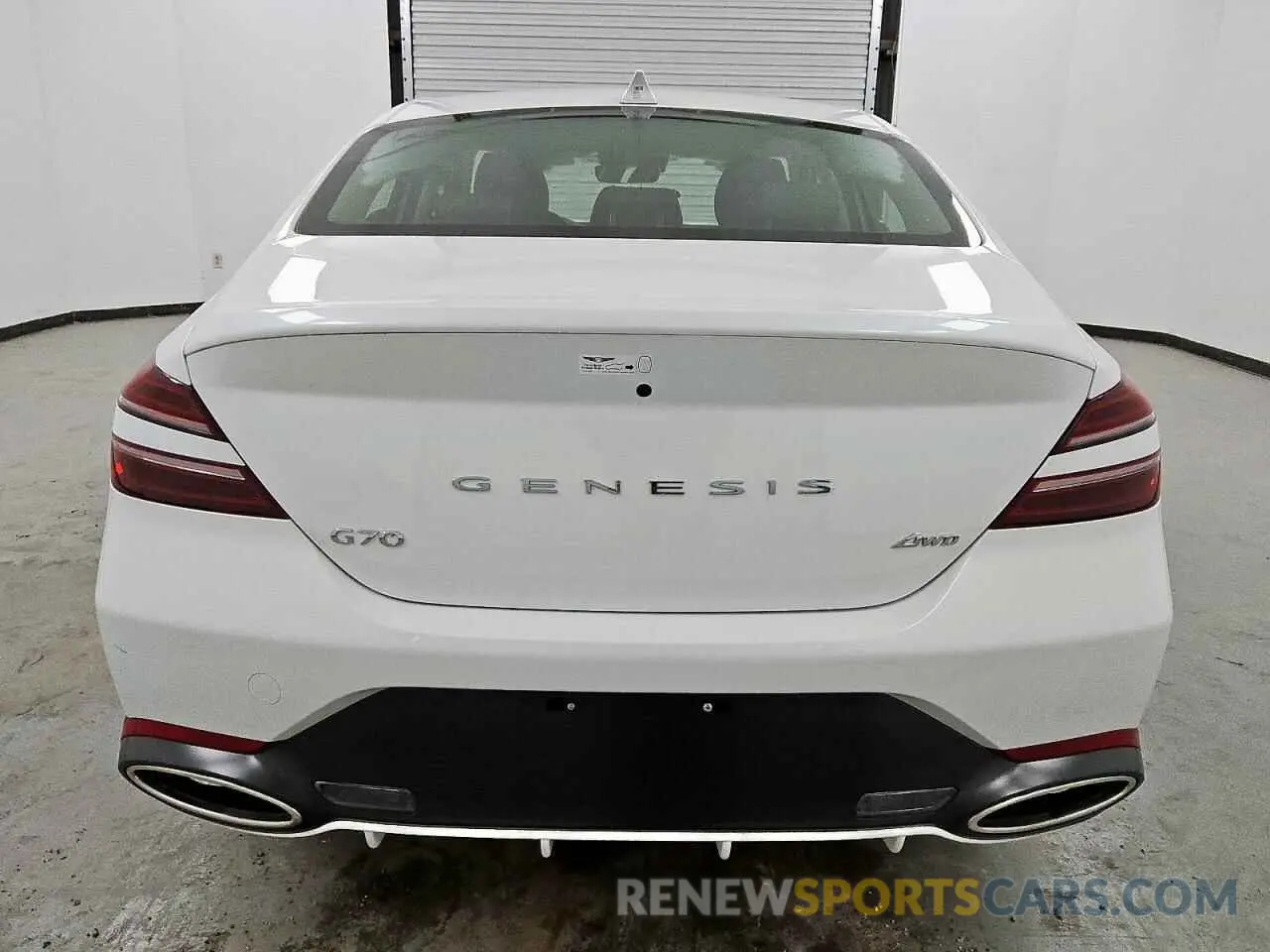 6 Photograph of a damaged car KMTG34SCXSU152000 GENESIS G70 BASE 2025