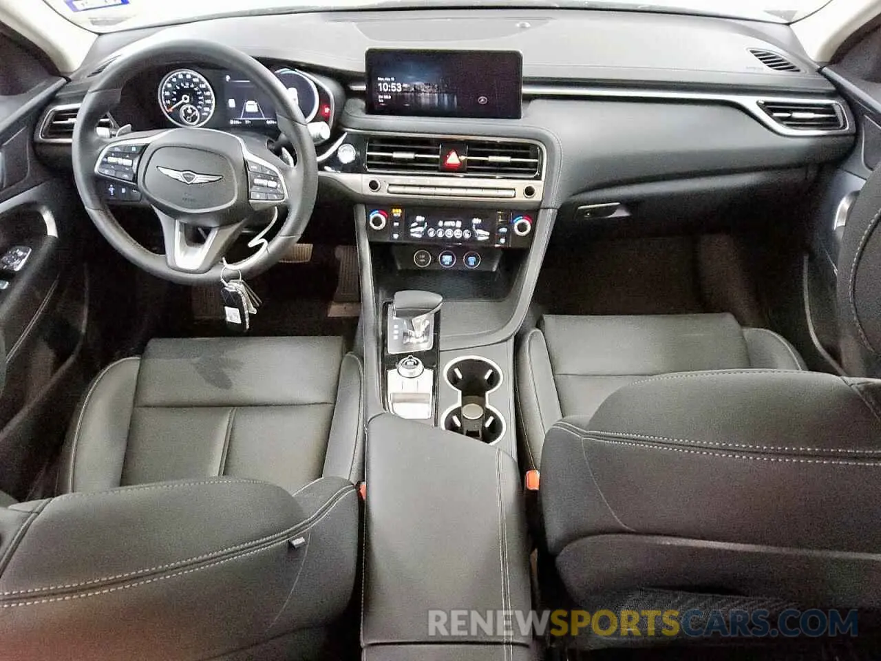 8 Photograph of a damaged car KMTG34SCXSU152000 GENESIS G70 BASE 2025