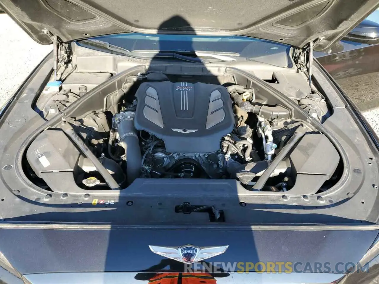 12 Photograph of a damaged car KMHGN4JB3KU300405 GENESIS G80 2019