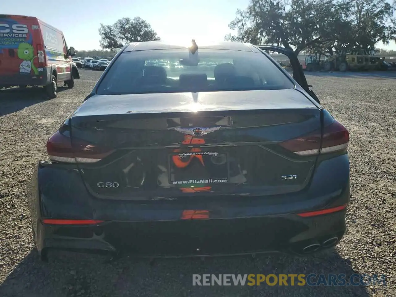 6 Photograph of a damaged car KMHGN4JB3KU300405 GENESIS G80 2019