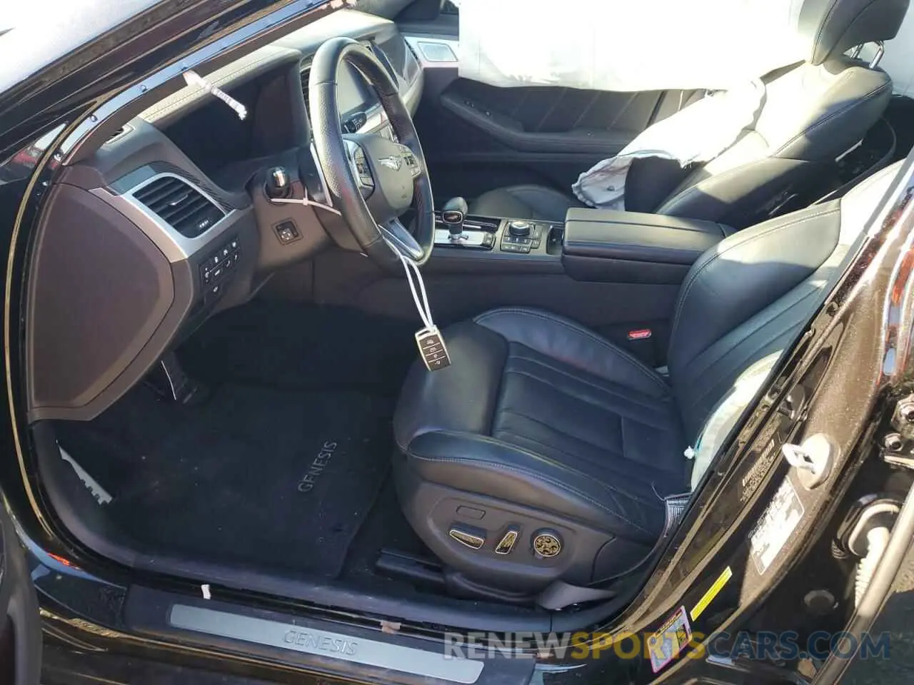 7 Photograph of a damaged car KMHGN4JB3KU300405 GENESIS G80 2019