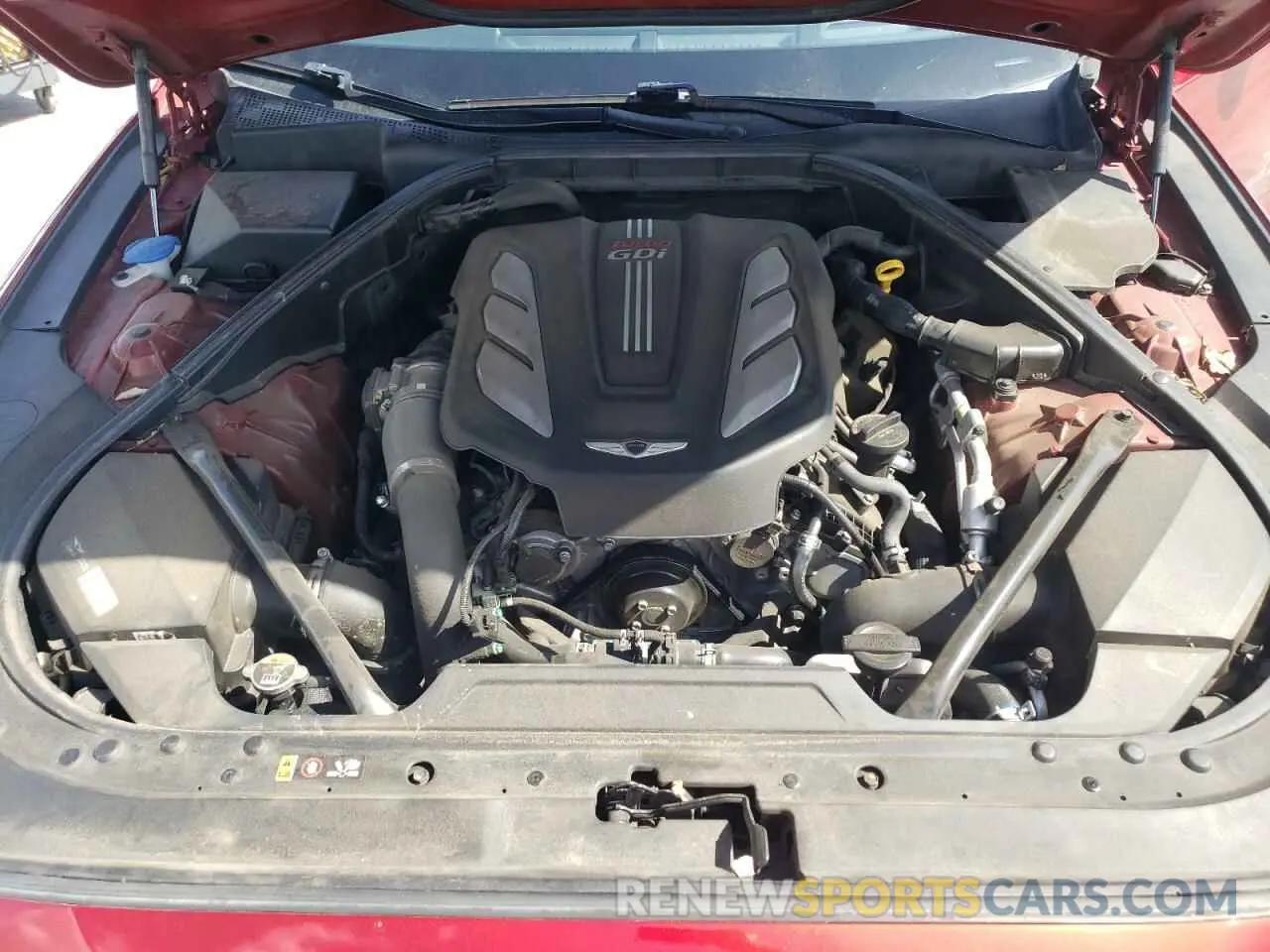 11 Photograph of a damaged car KMHGN4JB6KU291019 GENESIS G80 2019