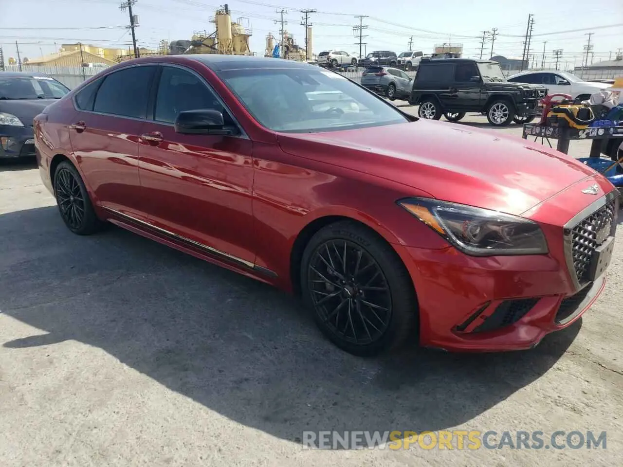4 Photograph of a damaged car KMHGN4JB6KU291019 GENESIS G80 2019