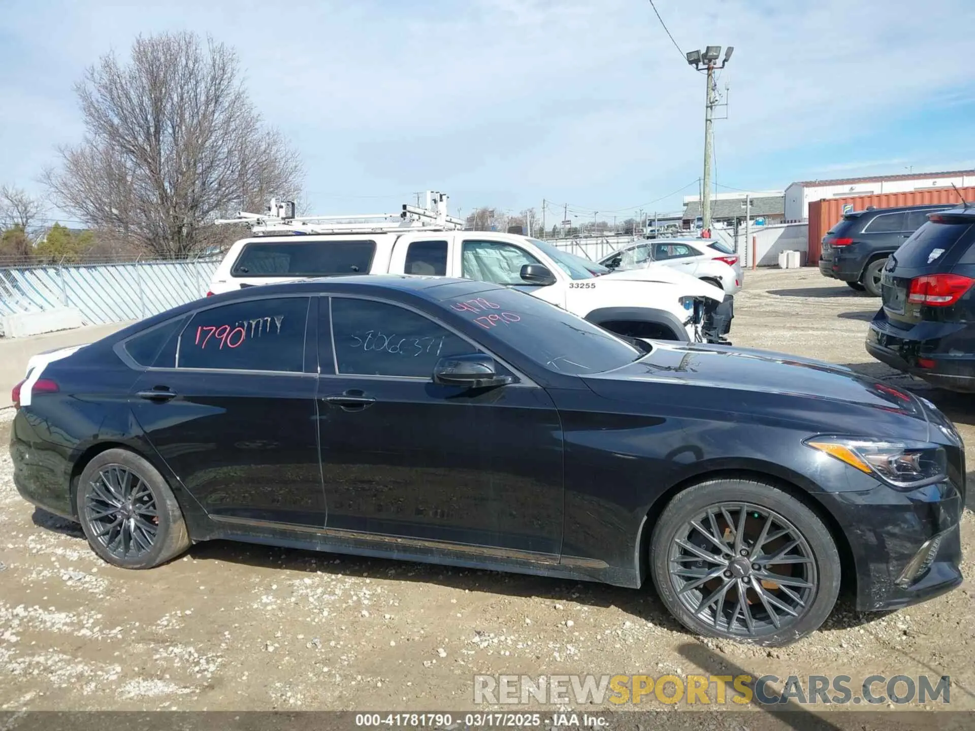 13 Photograph of a damaged car KMHGN4JBXKU296515 GENESIS G80 2019