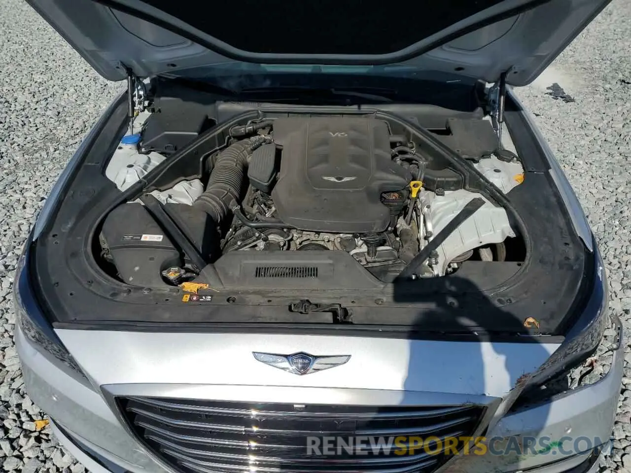 11 Photograph of a damaged car KMHGN4JE0KU299269 GENESIS G80 2019