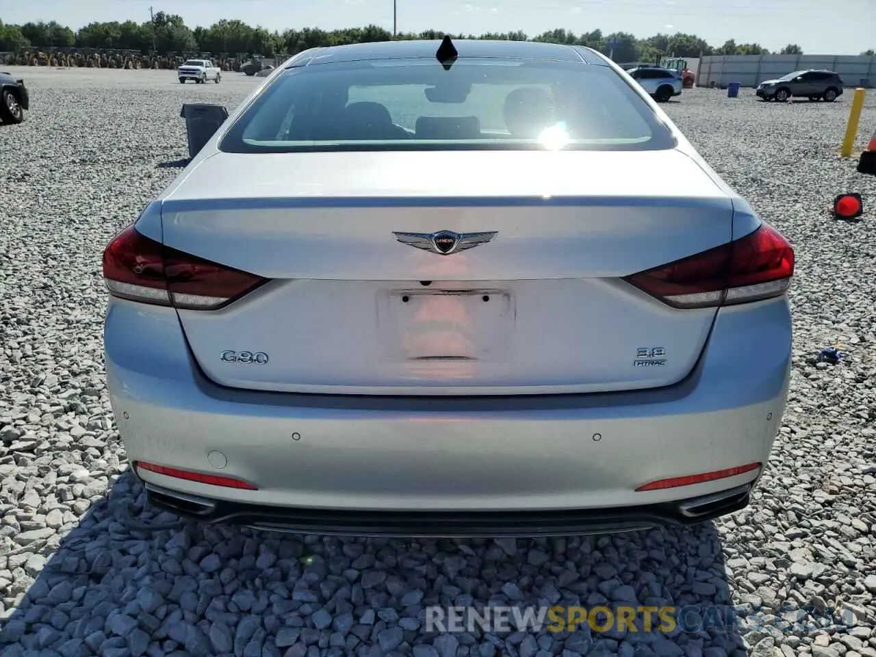 6 Photograph of a damaged car KMHGN4JE0KU299269 GENESIS G80 2019