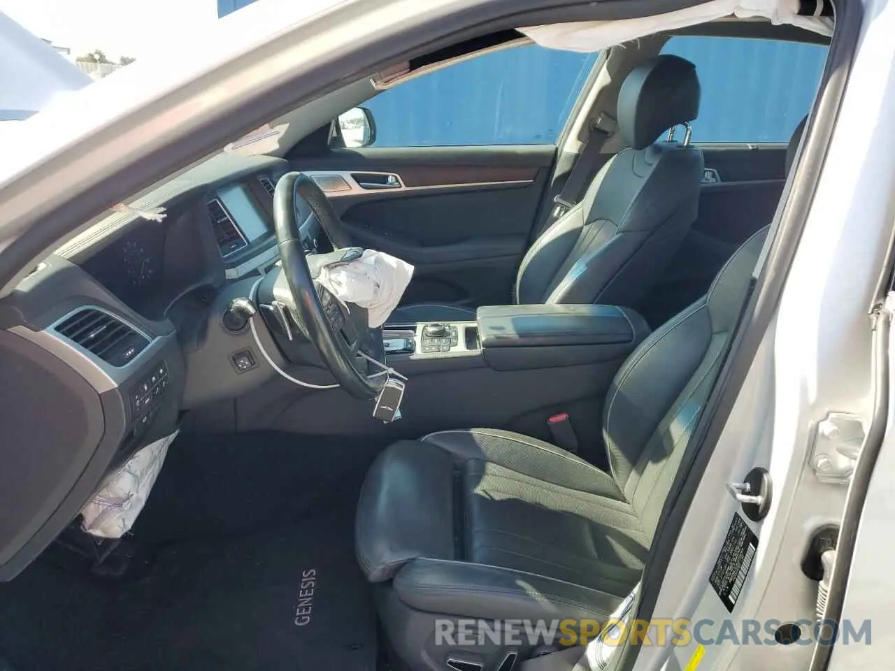 7 Photograph of a damaged car KMHGN4JE0KU299269 GENESIS G80 2019