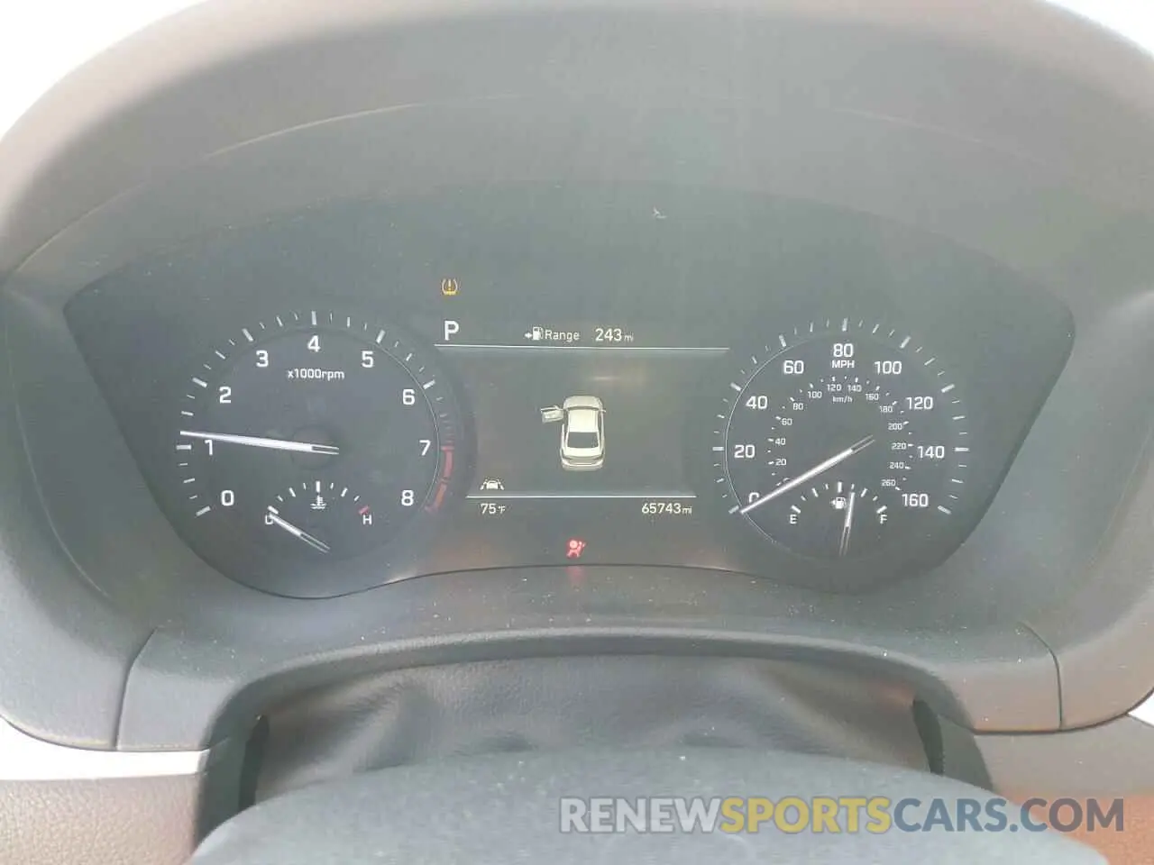 9 Photograph of a damaged car KMHGN4JE0KU299269 GENESIS G80 2019