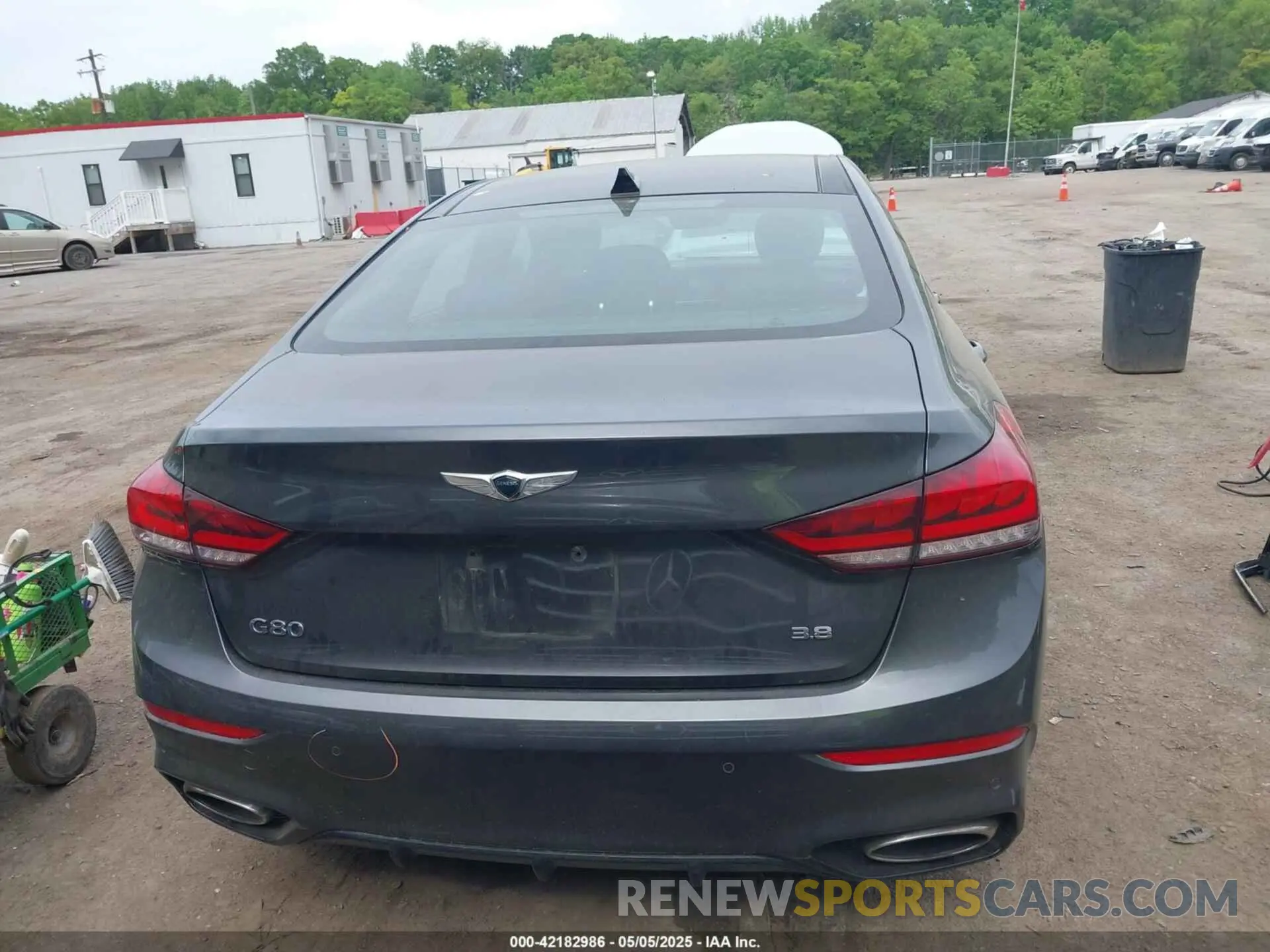 17 Photograph of a damaged car KMHGN4JE1KU287647 GENESIS G80 2019