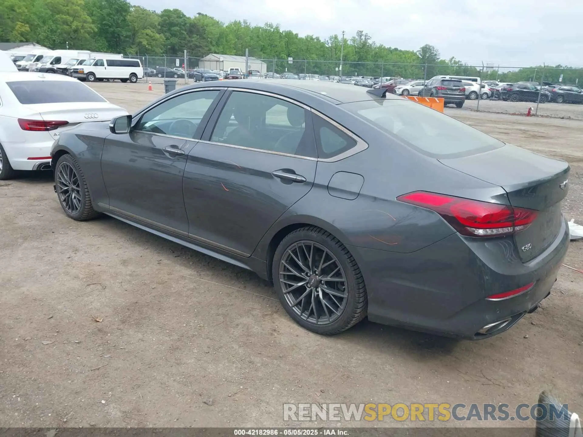 3 Photograph of a damaged car KMHGN4JE1KU287647 GENESIS G80 2019