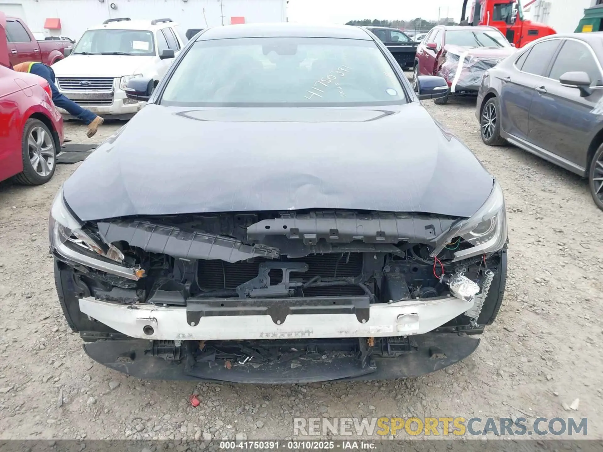 13 Photograph of a damaged car KMHGN4JE2KU299404 GENESIS G80 2019