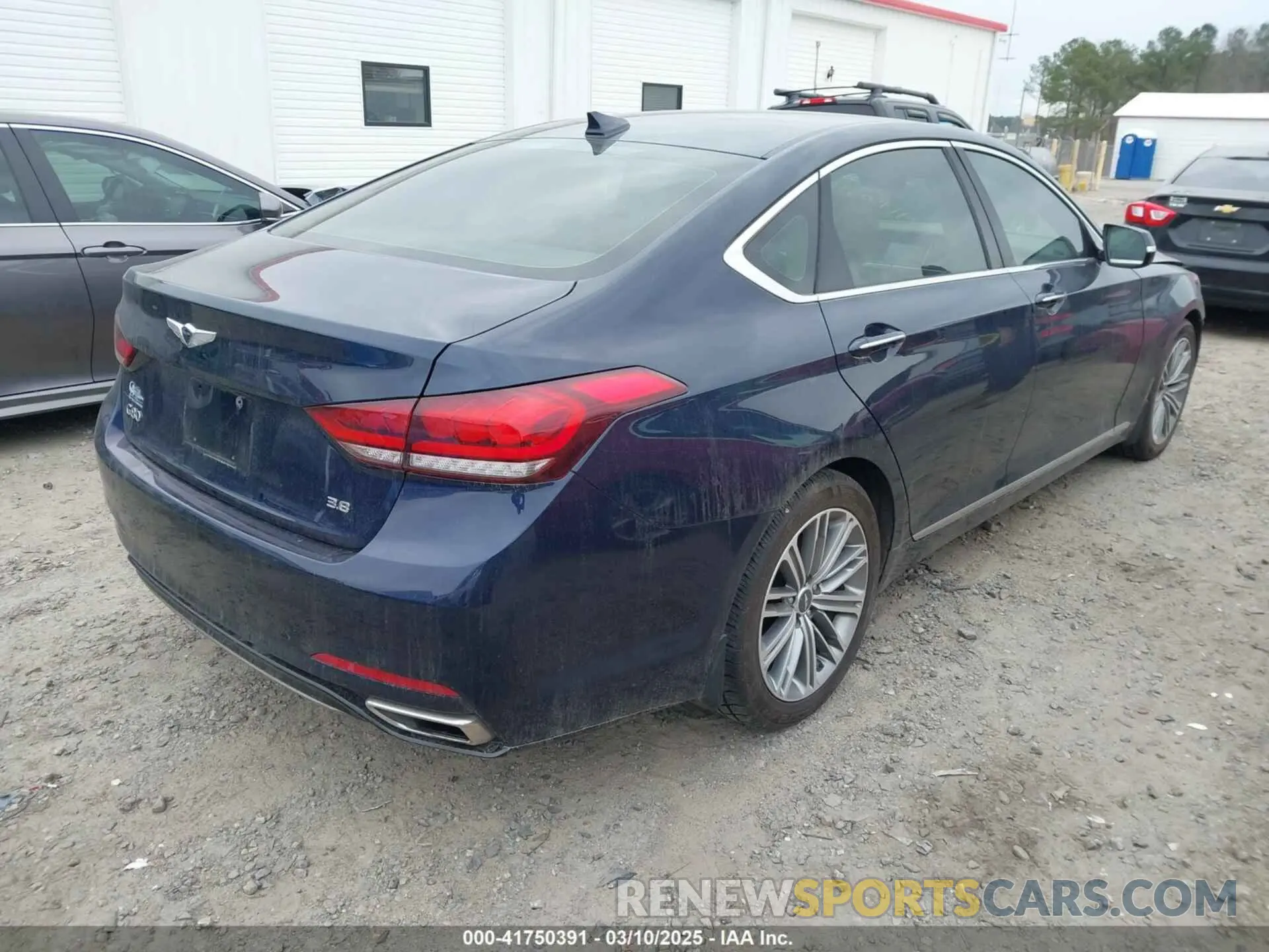 4 Photograph of a damaged car KMHGN4JE2KU299404 GENESIS G80 2019