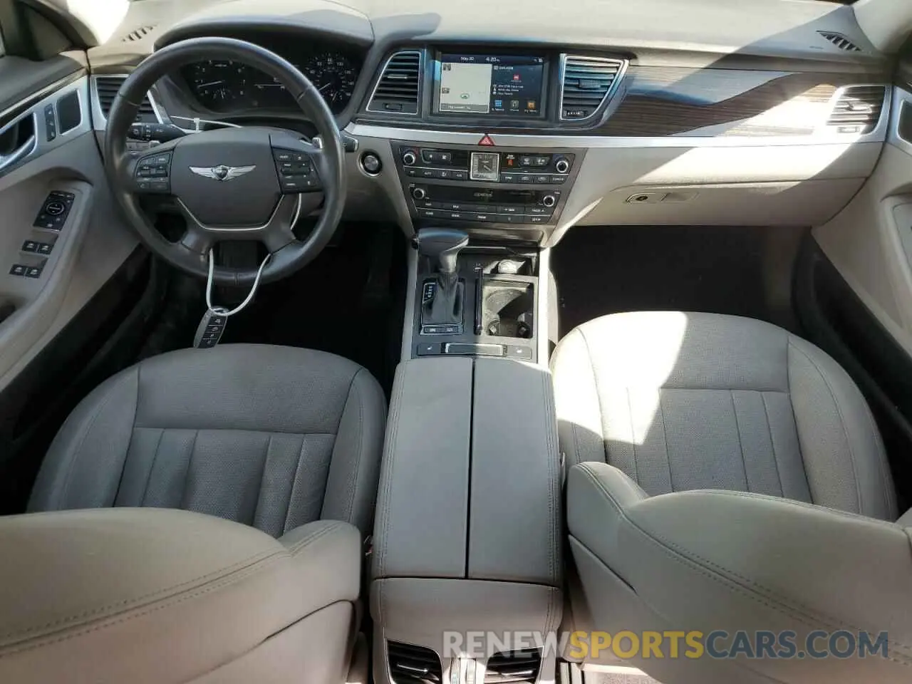 8 Photograph of a damaged car KMHGN4JE2KU300499 GENESIS G80 2019