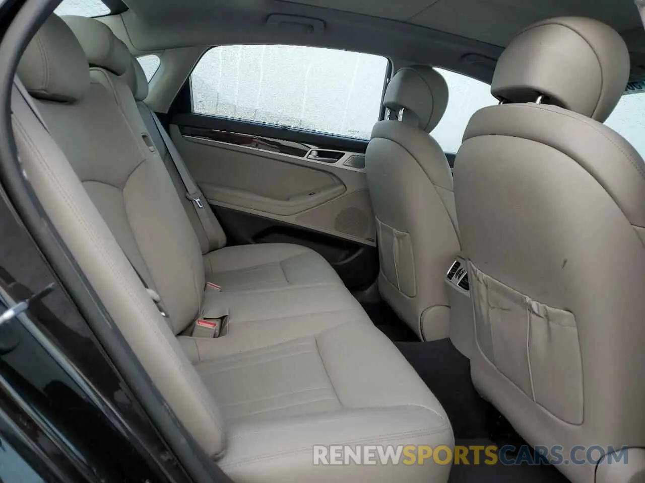 10 Photograph of a damaged car KMHGN4JE4KU291871 GENESIS G80 2019
