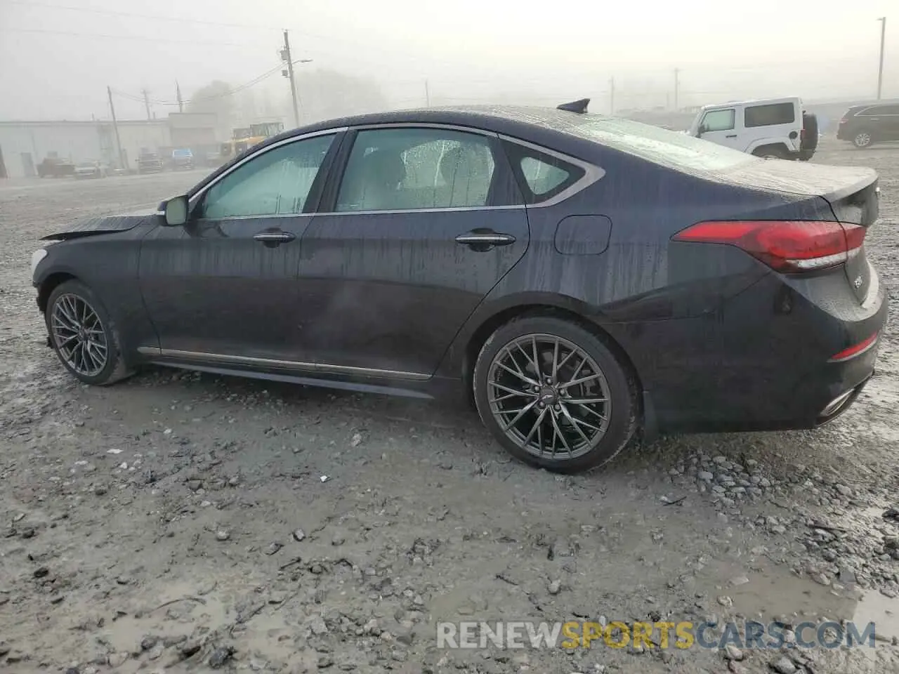 2 Photograph of a damaged car KMHGN4JE4KU291871 GENESIS G80 2019