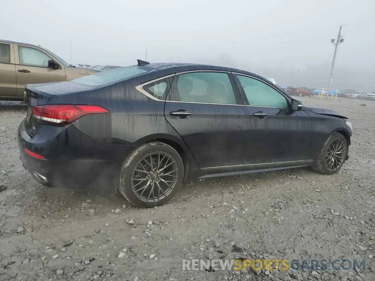 3 Photograph of a damaged car KMHGN4JE4KU291871 GENESIS G80 2019