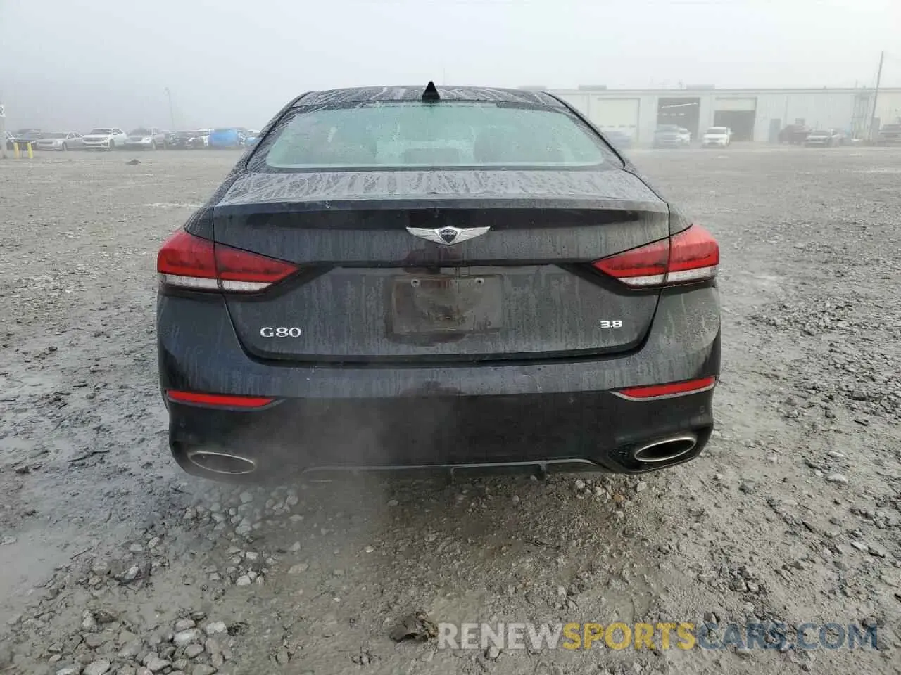 6 Photograph of a damaged car KMHGN4JE4KU291871 GENESIS G80 2019
