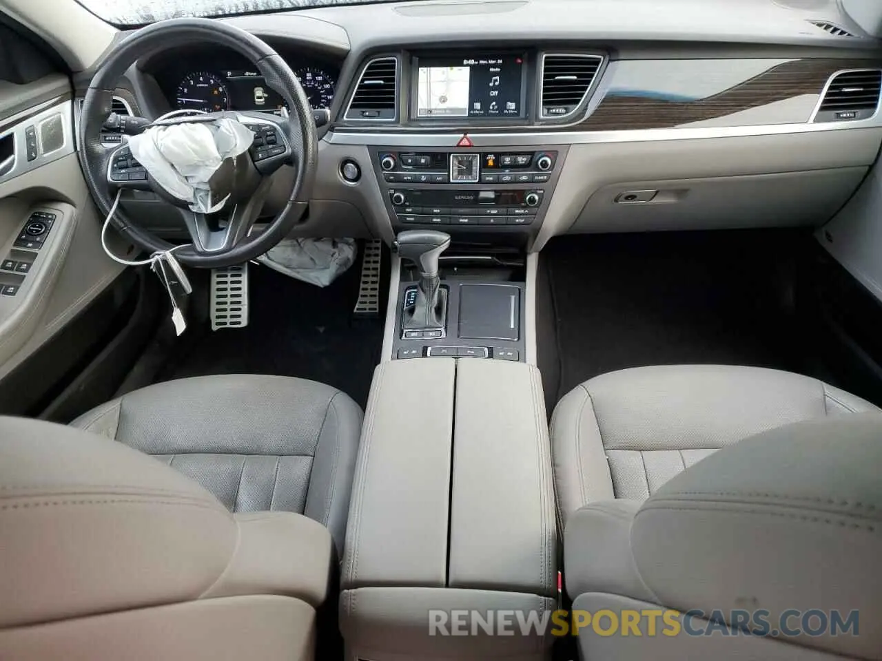 8 Photograph of a damaged car KMHGN4JE4KU291871 GENESIS G80 2019