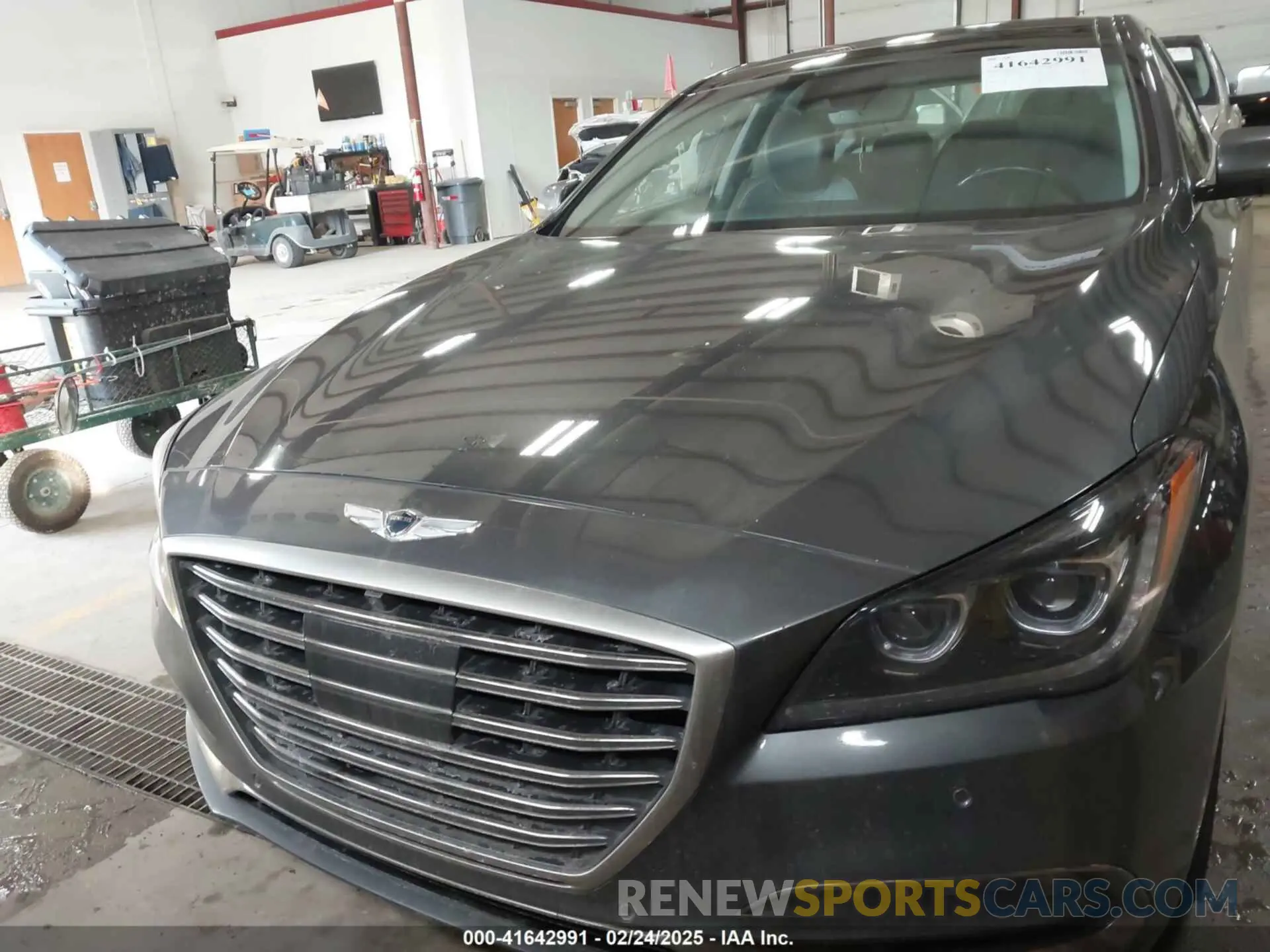 12 Photograph of a damaged car KMHGN4JE4KU299355 GENESIS G80 2019