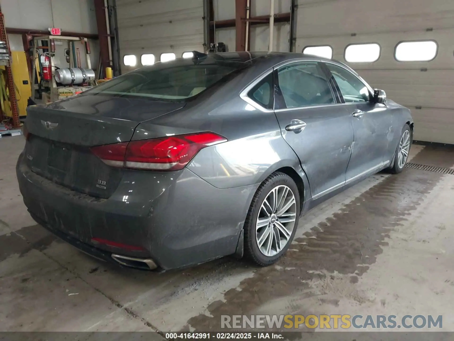 4 Photograph of a damaged car KMHGN4JE4KU299355 GENESIS G80 2019