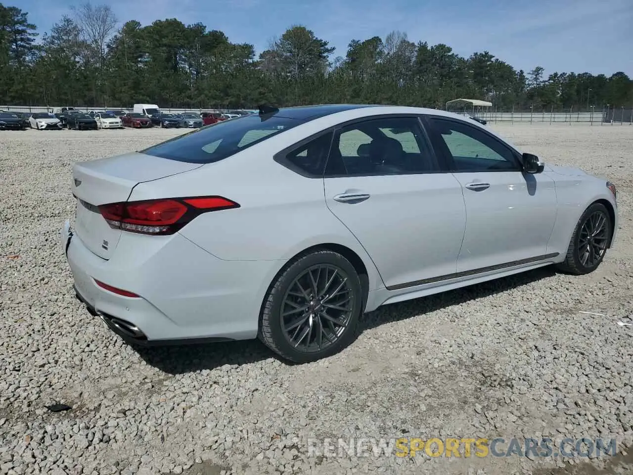 3 Photograph of a damaged car KMHGN4JE5KU290938 GENESIS G80 2019