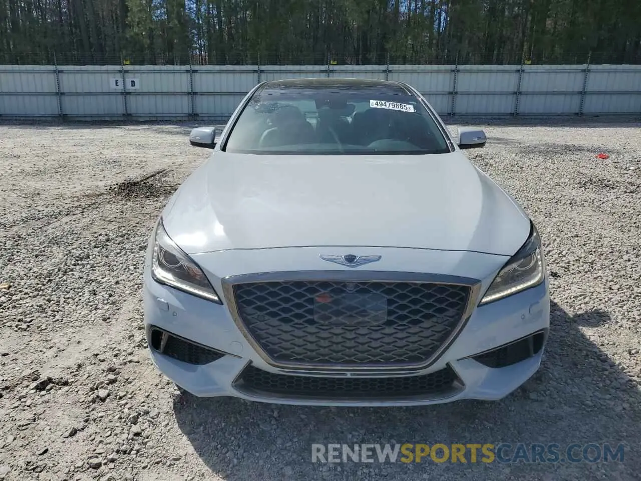 5 Photograph of a damaged car KMHGN4JE5KU290938 GENESIS G80 2019