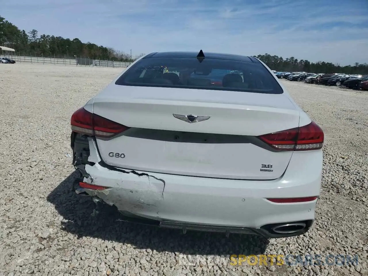 6 Photograph of a damaged car KMHGN4JE5KU290938 GENESIS G80 2019