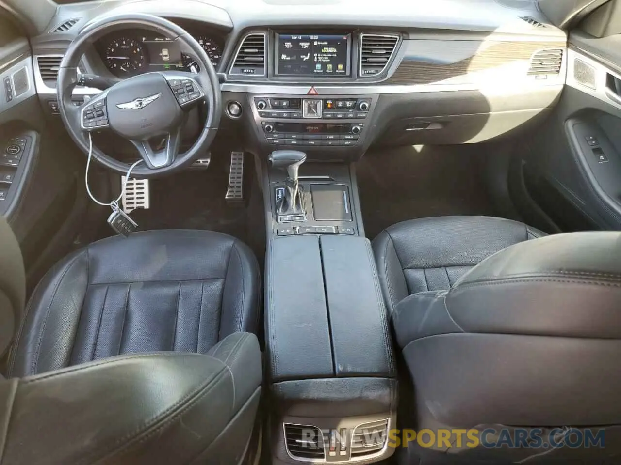 8 Photograph of a damaged car KMHGN4JE9KU299822 GENESIS G80 2019