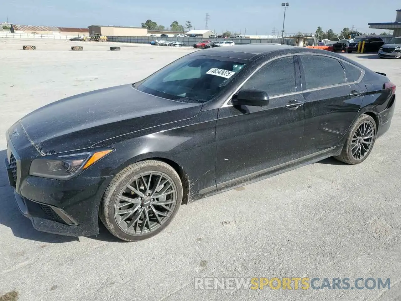 1 Photograph of a damaged car KMTFN4JB0KU327028 GENESIS G80 2019