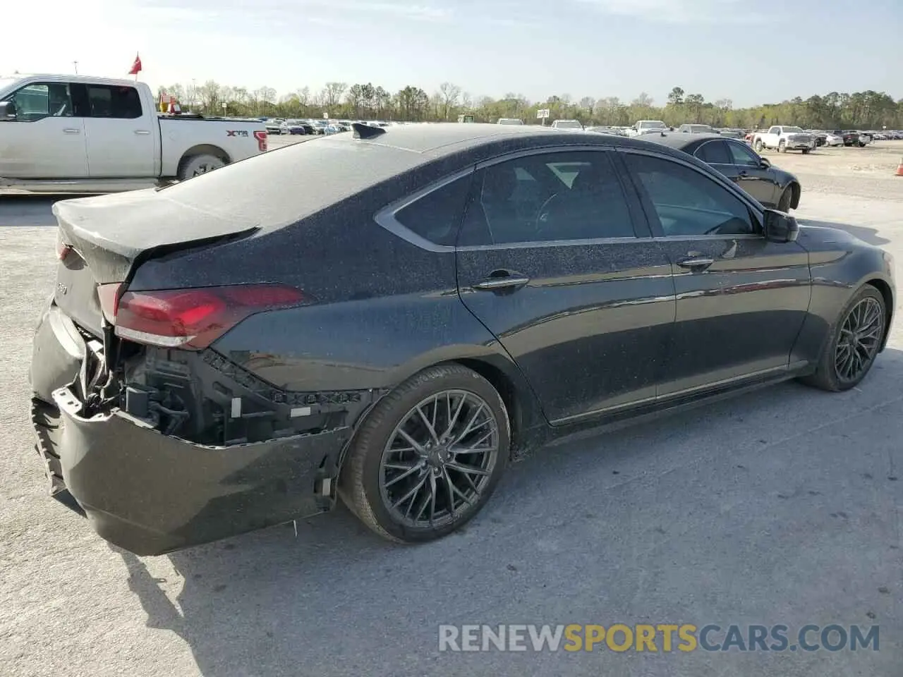 3 Photograph of a damaged car KMTFN4JB0KU327028 GENESIS G80 2019