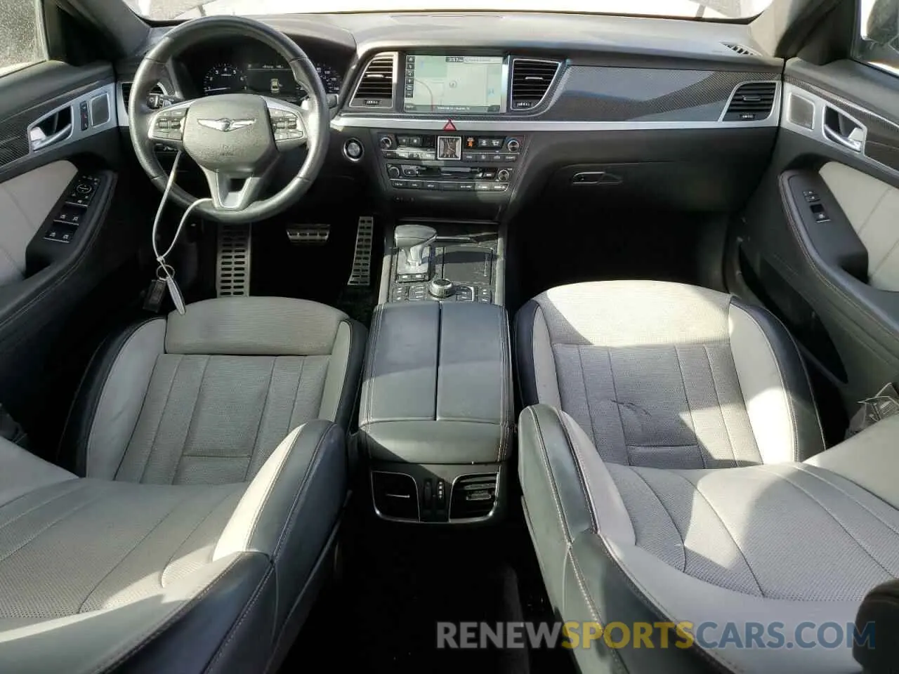 8 Photograph of a damaged car KMTFN4JB0KU327028 GENESIS G80 2019