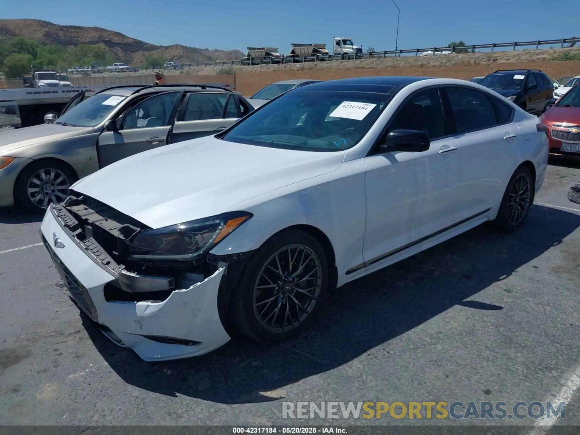 2 Photograph of a damaged car KMTFN4JB5KU326120 GENESIS G80 2019