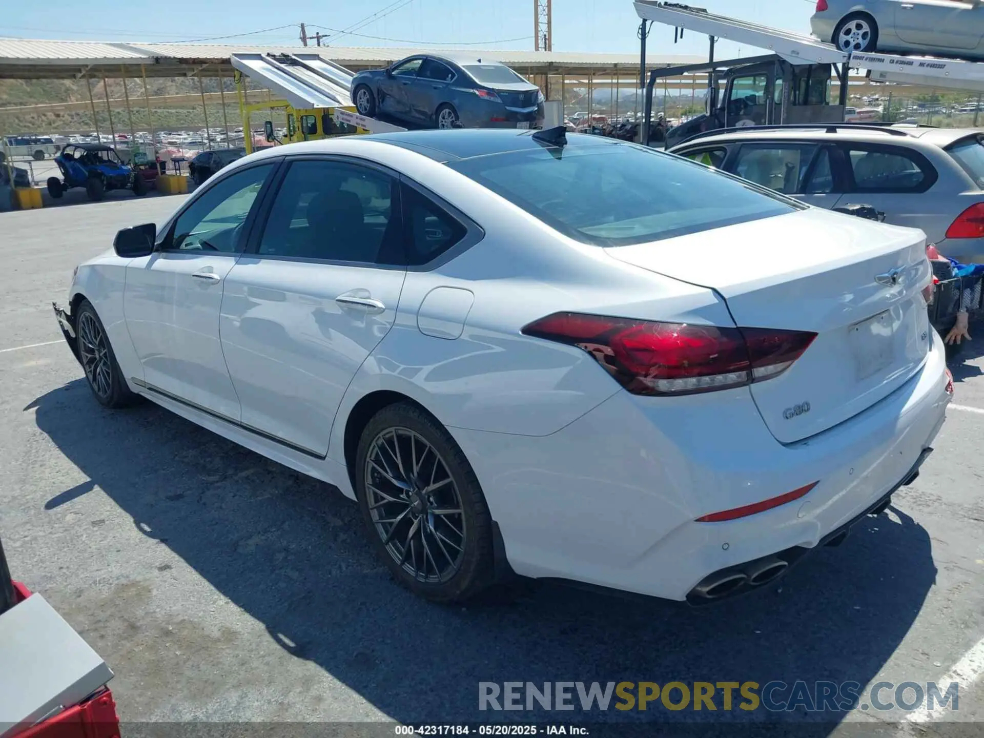 3 Photograph of a damaged car KMTFN4JB5KU326120 GENESIS G80 2019
