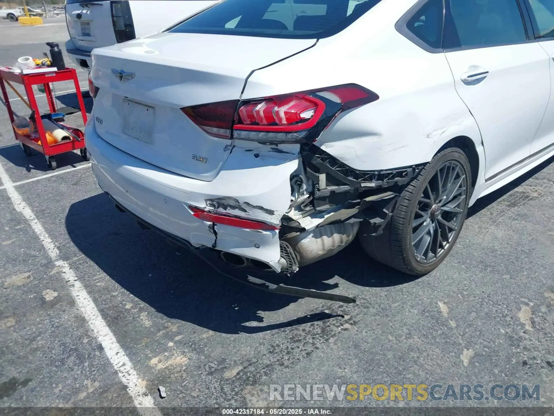 6 Photograph of a damaged car KMTFN4JB5KU326120 GENESIS G80 2019