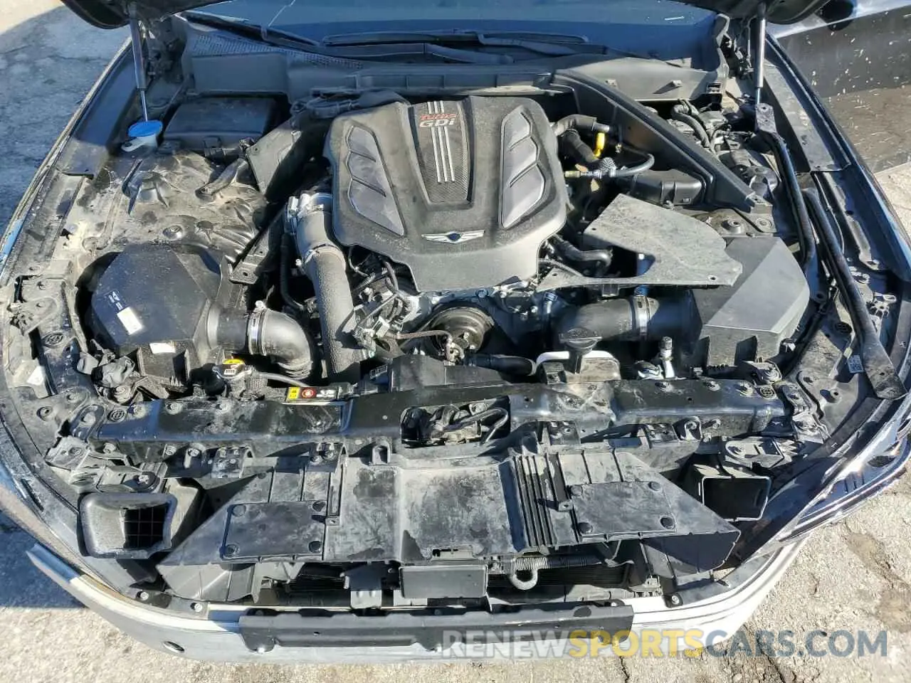 11 Photograph of a damaged car KMTFN4JB6KU306295 GENESIS G80 2019