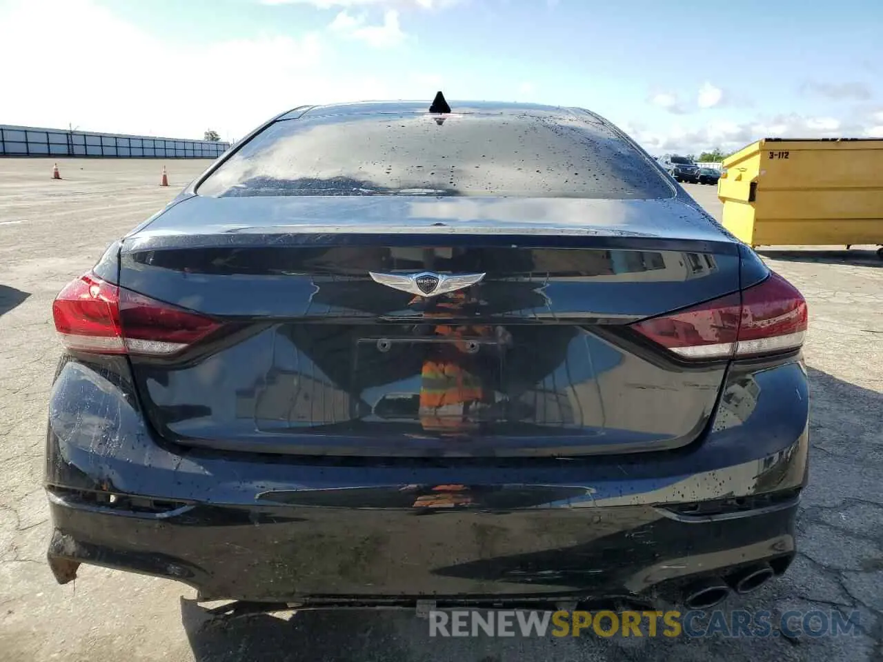 6 Photograph of a damaged car KMTFN4JB6KU306295 GENESIS G80 2019