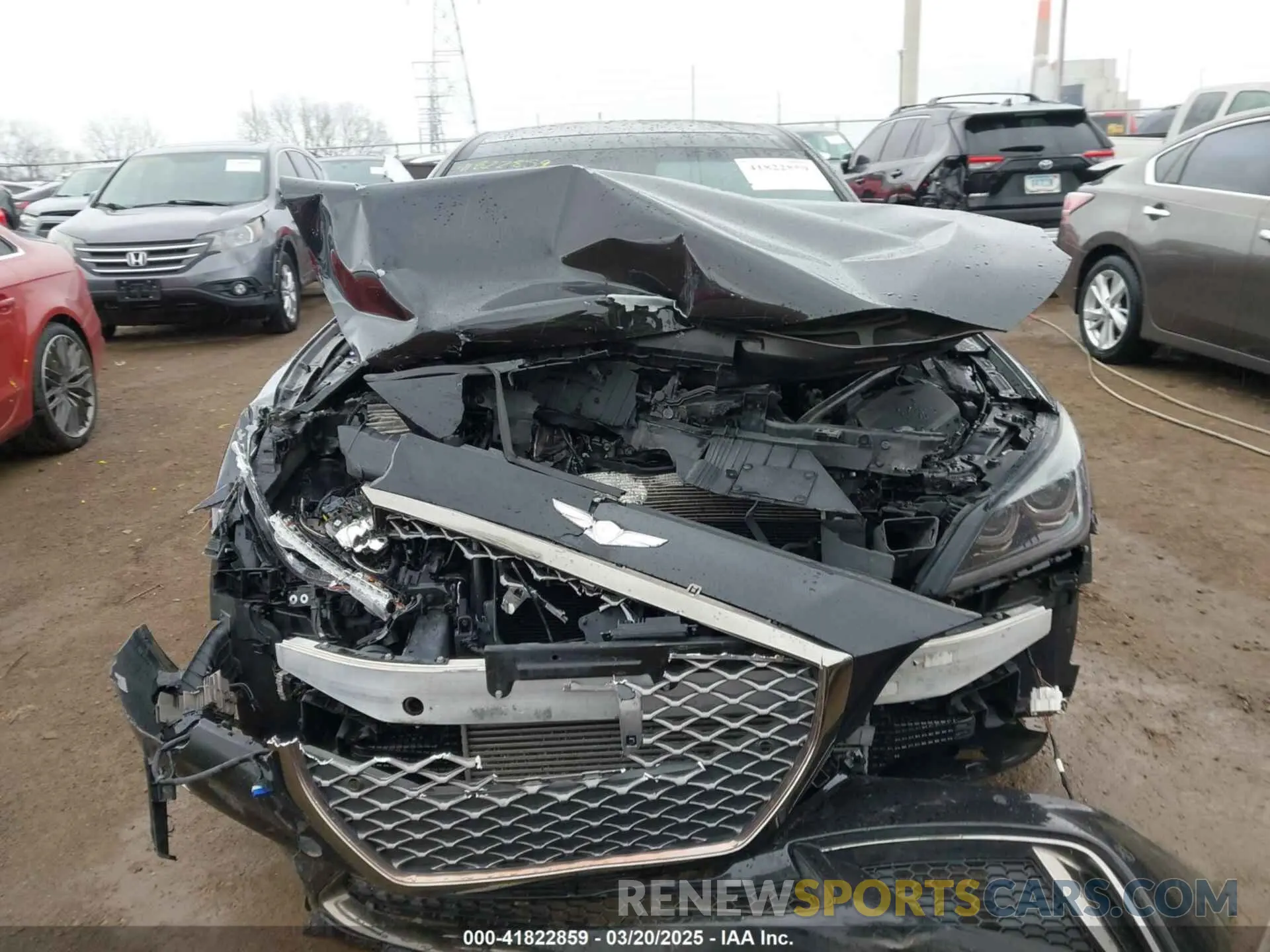 12 Photograph of a damaged car KMTFN4JB9KU321079 GENESIS G80 2019