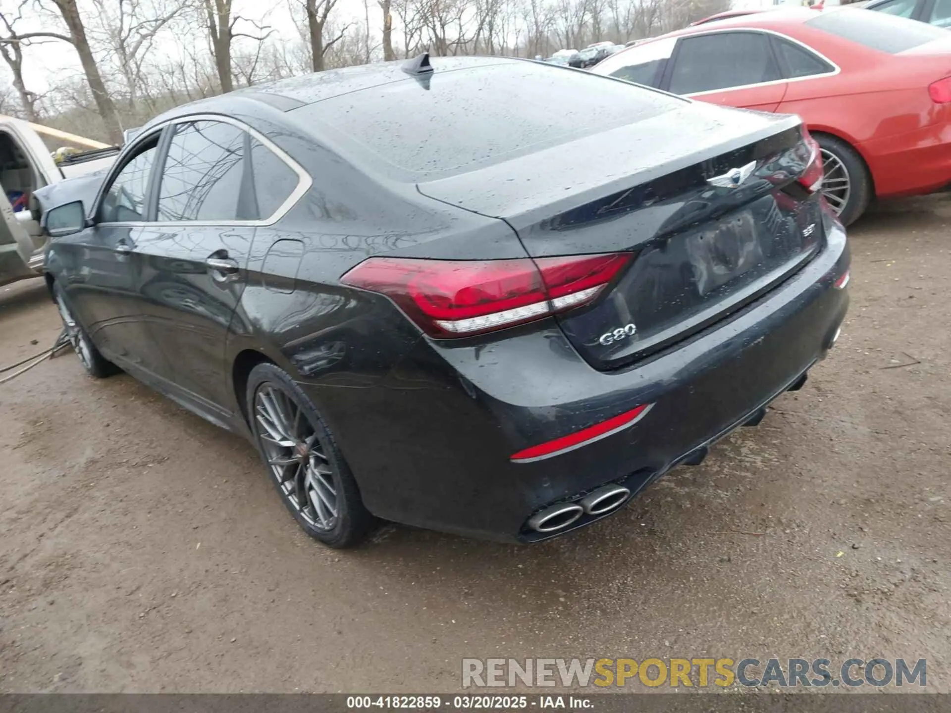 3 Photograph of a damaged car KMTFN4JB9KU321079 GENESIS G80 2019