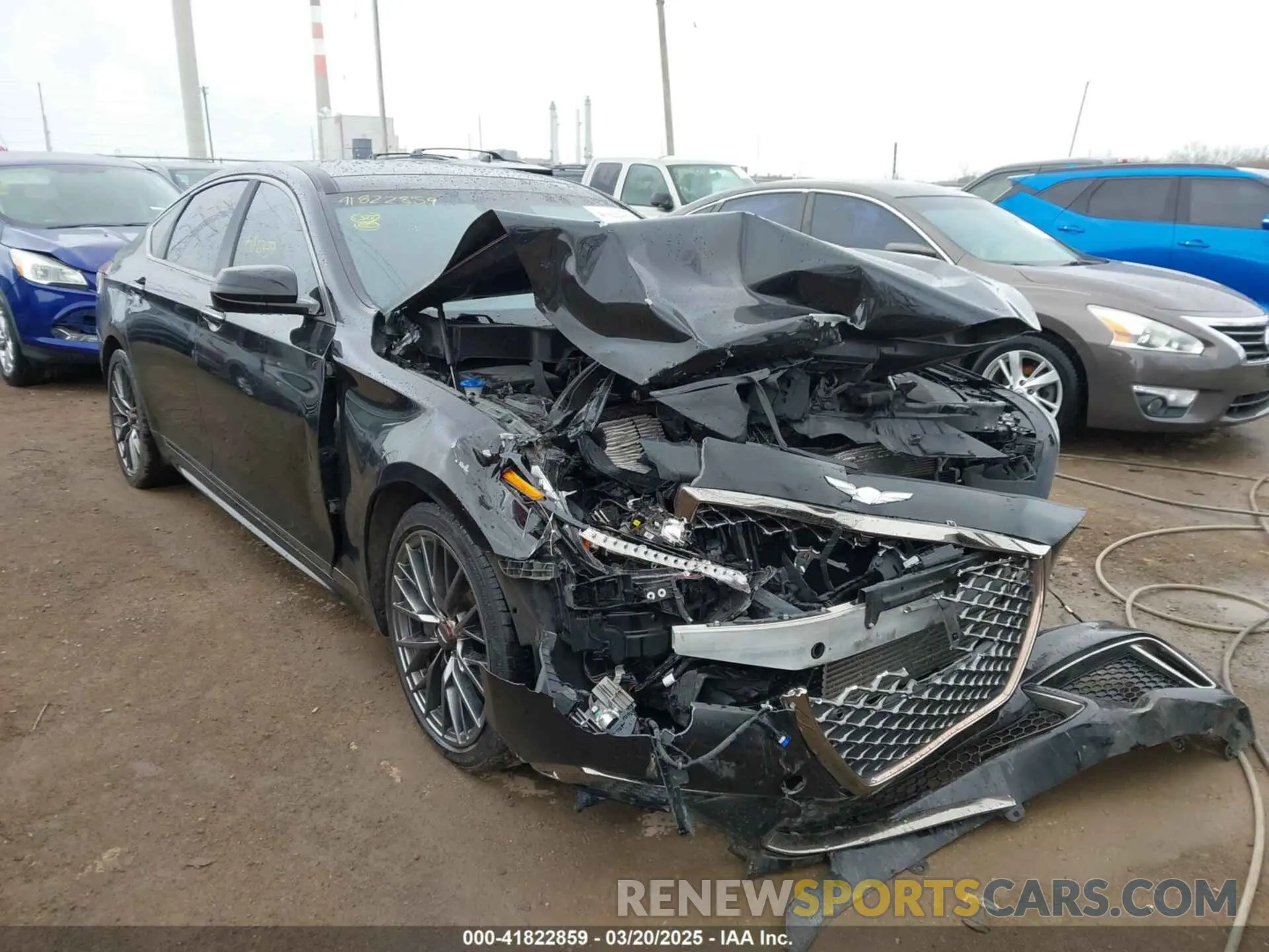 6 Photograph of a damaged car KMTFN4JB9KU321079 GENESIS G80 2019