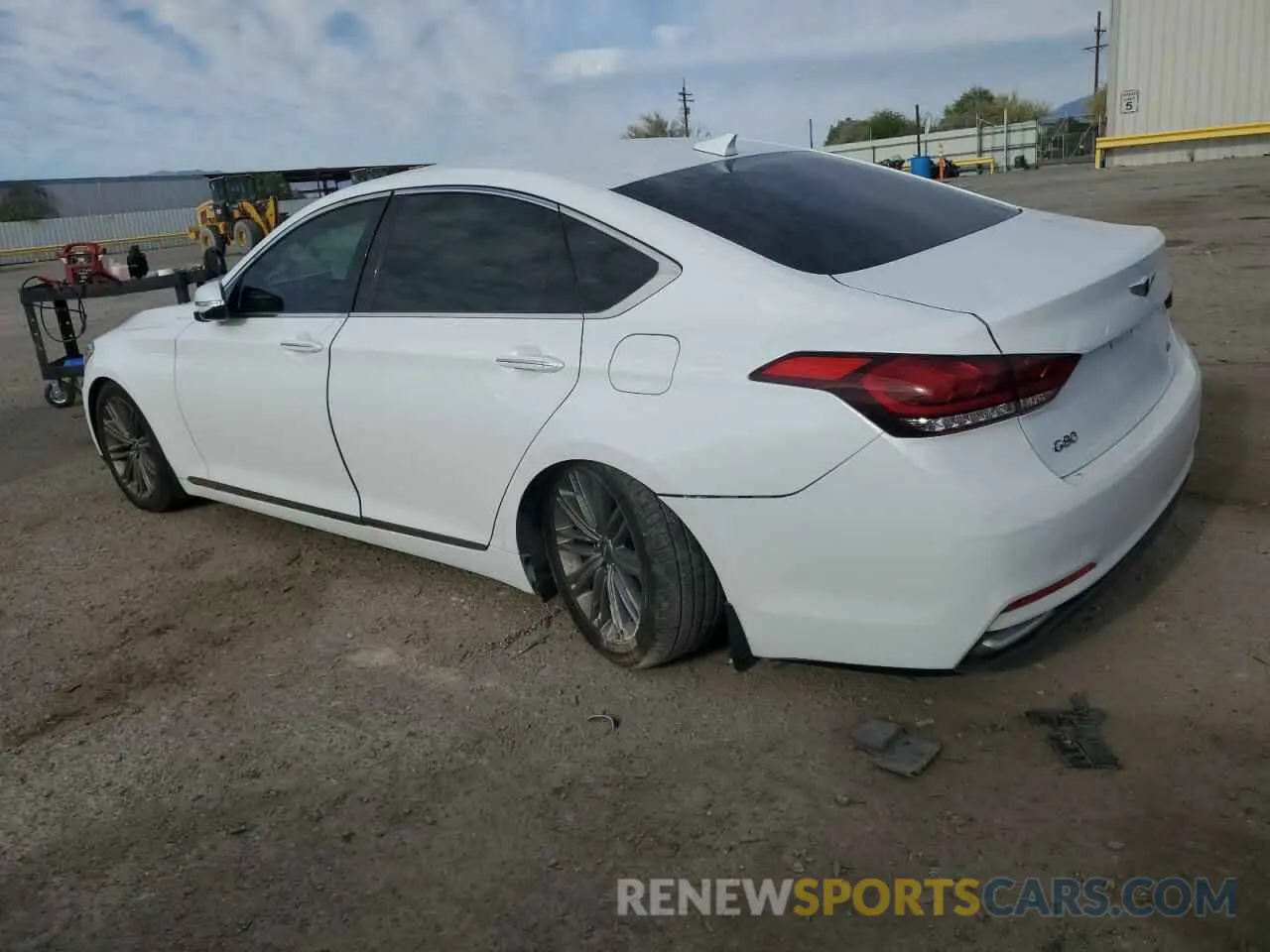 2 Photograph of a damaged car KMTFN4JE2KU322259 GENESIS G80 2019