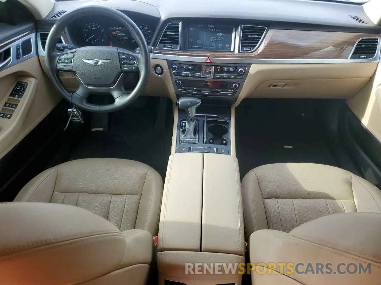 8 Photograph of a damaged car KMTFN4JE2KU322259 GENESIS G80 2019