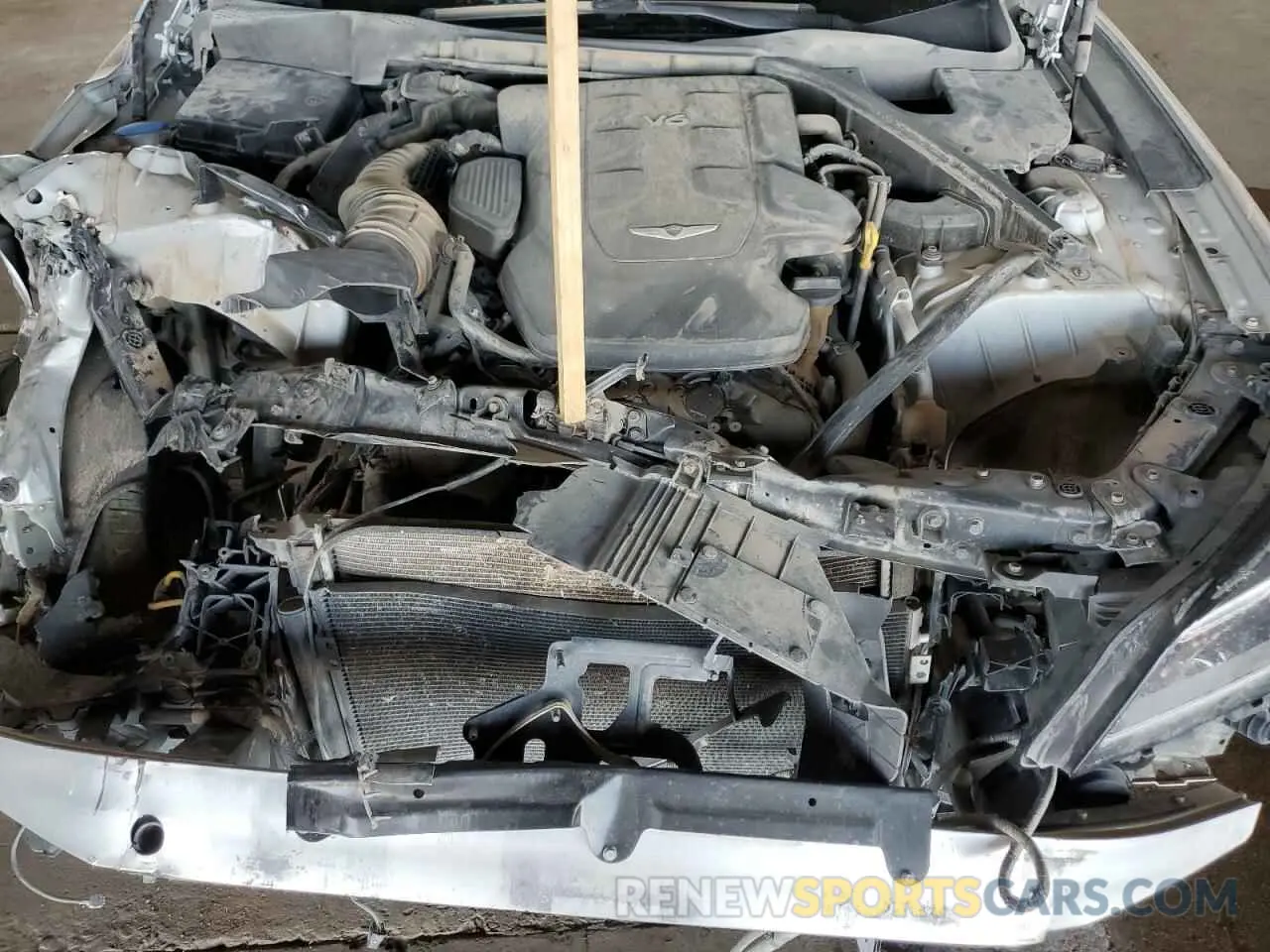 11 Photograph of a damaged car KMTFN4JE3KU309522 GENESIS G80 2019
