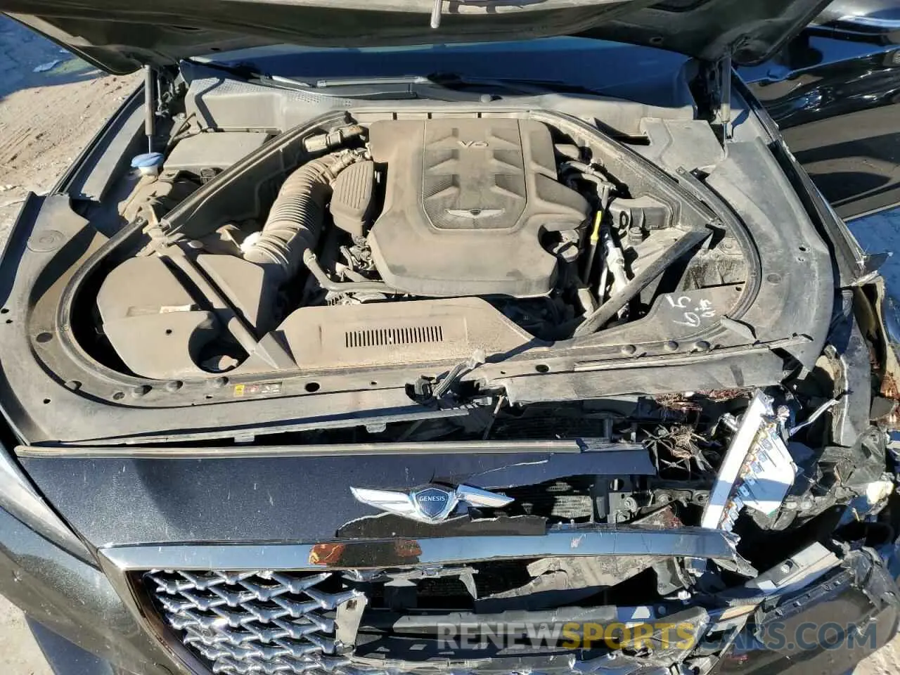 13 Photograph of a damaged car KMTFN4JE6KU310261 GENESIS G80 2019
